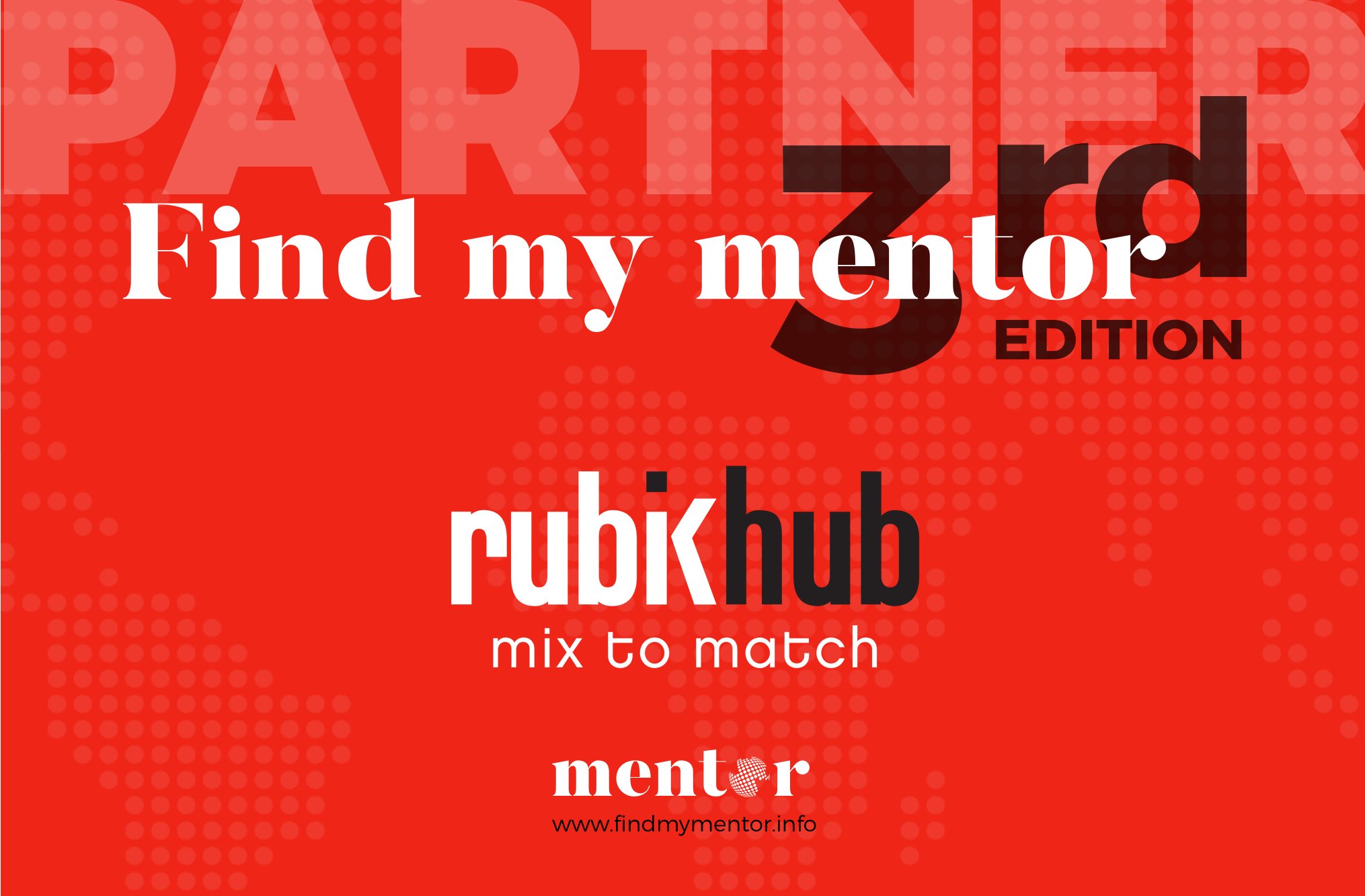Rubik Hub is an official partner for Find my mentor, Romanian IT `s mentorship program.