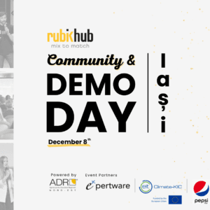 The winners of Rubik Hub Community & Demo Day Iasi